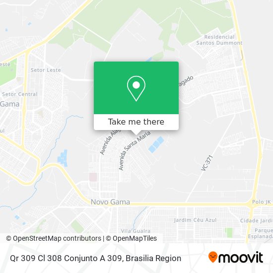 Qr 309 Cl 308 Conjunto A 309 map