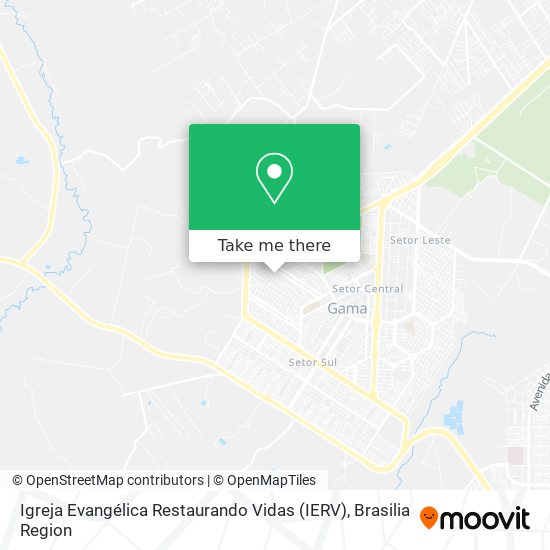 Igreja Evangélica Restaurando Vidas (IERV) map