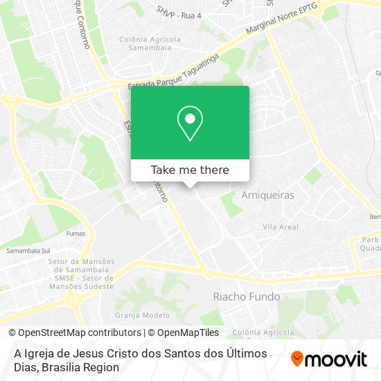 A Igreja de Jesus Cristo dos Santos dos Últimos Dias map