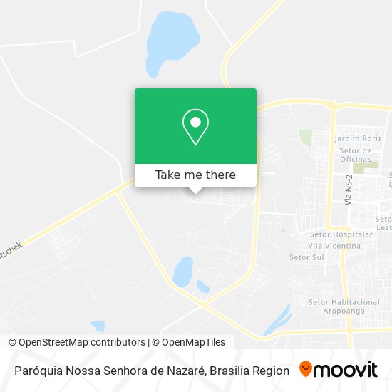 Paróquia Nossa Senhora de Nazaré map