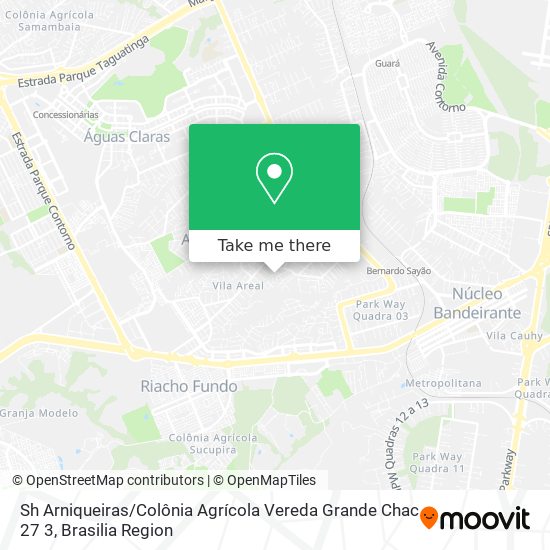 Sh Arniqueiras / Colônia Agrícola Vereda Grande Chac 27 3 map