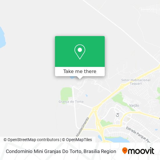 Condomínio Mini Granjas Do Torto map