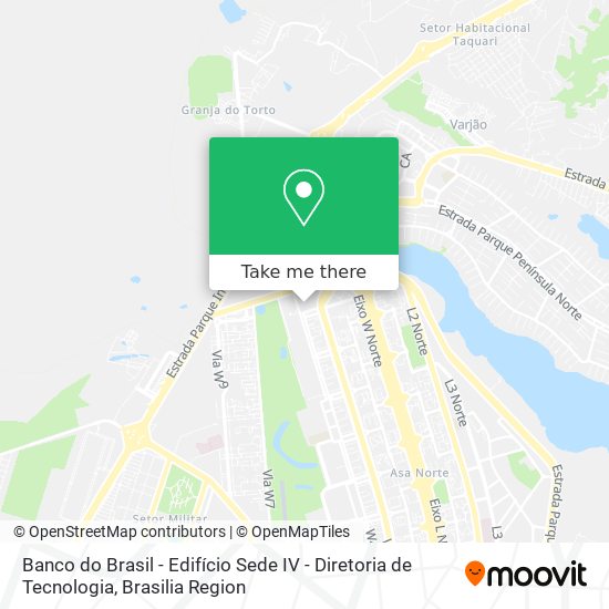 Banco do Brasil - Edifício Sede IV - Diretoria de Tecnologia map