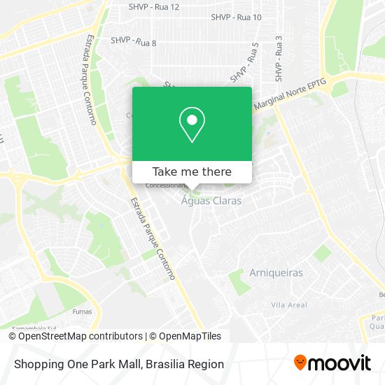 Shopping One Park Mall map