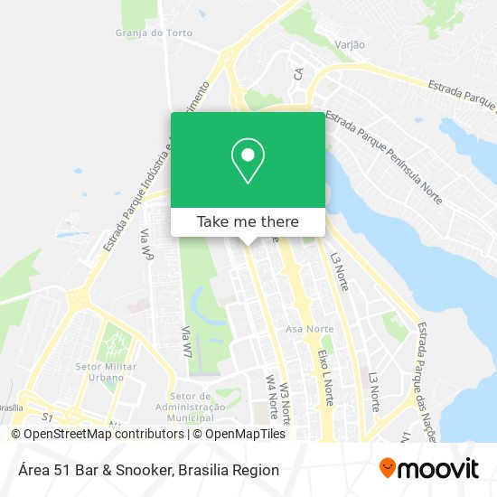 Área 51 Bar & Snooker map