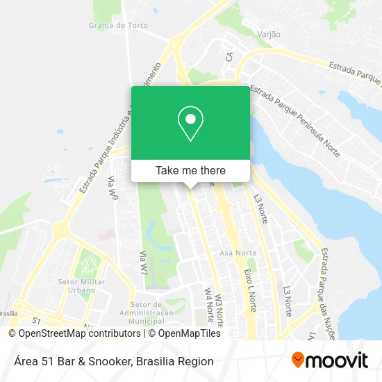 Área 51 Bar & Snooker map