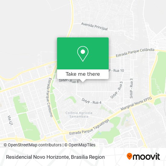 Residencial Novo Horizonte map