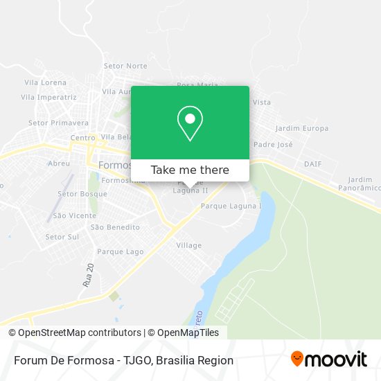 Forum De Formosa - TJGO map