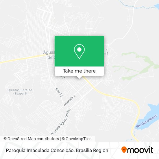 Paróquia Imaculada Conceição map