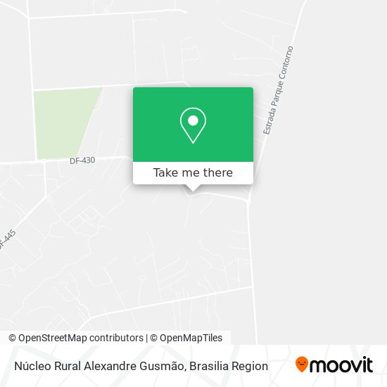 Núcleo Rural Alexandre Gusmão map