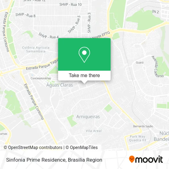 Sinfonia Prime Residence map