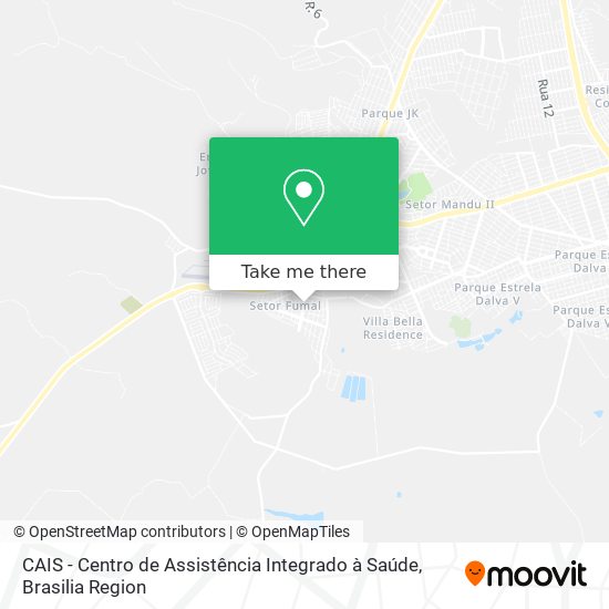 CAIS - Centro de Assistência Integrado à Saúde map