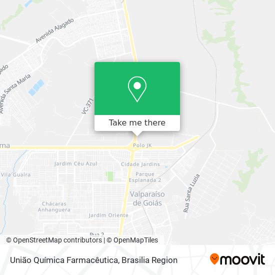 União Química Farmacêutica map