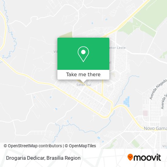 Drogaria Dedicar map