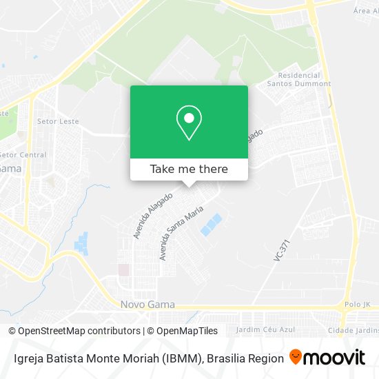 Igreja Batista Monte Moriah (IBMM) map