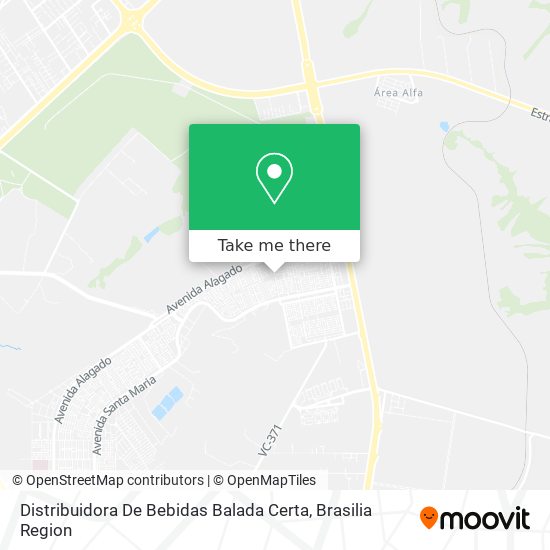 Distribuidora De Bebidas Balada Certa map