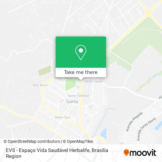 EVS - Espaço Vida Saudável Herbalife map