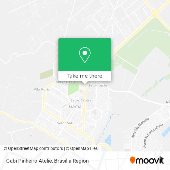 Gabi Pinheiro Ateliê map