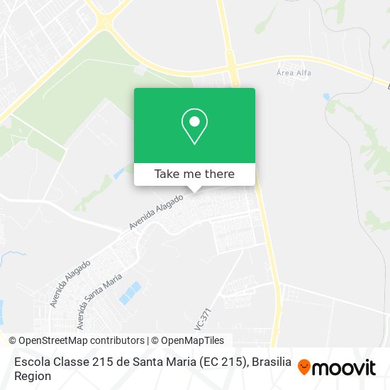 Escola Classe 215 de Santa Maria (EC 215) map