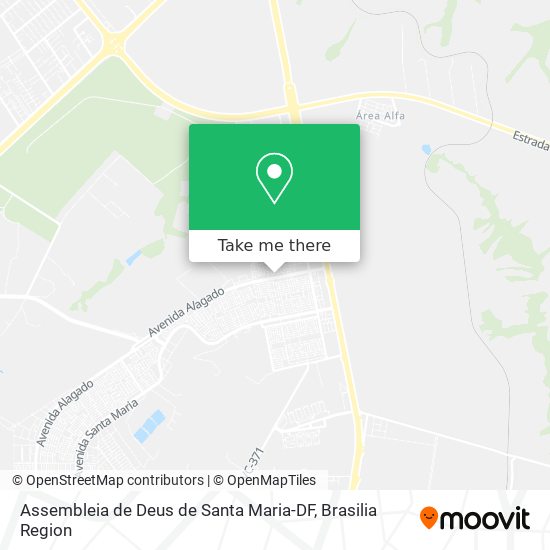 Assembleia de Deus de Santa Maria-DF map