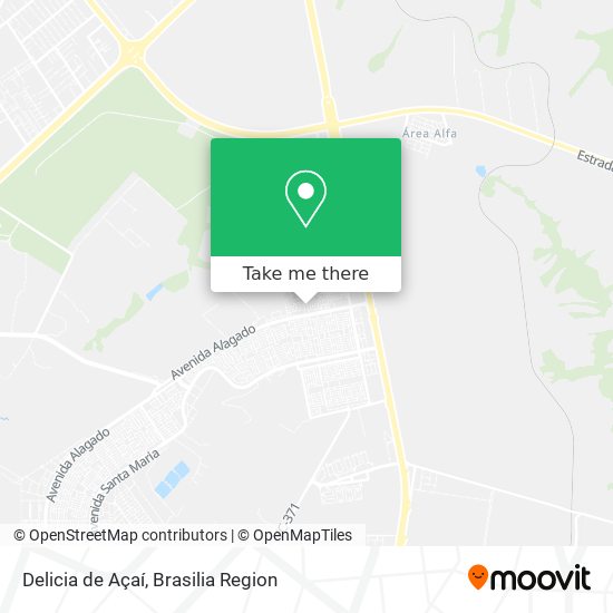 Delicia de Açaí map