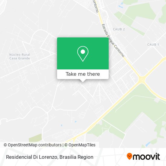 Residencial Di Lorenzo map