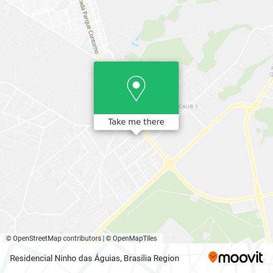 Mapa Residencial Ninho das Águias