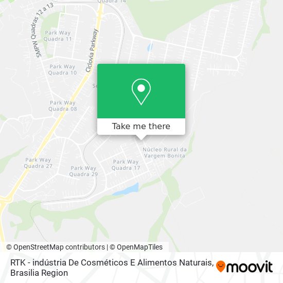 RTK - indústria De Cosméticos E Alimentos Naturais map