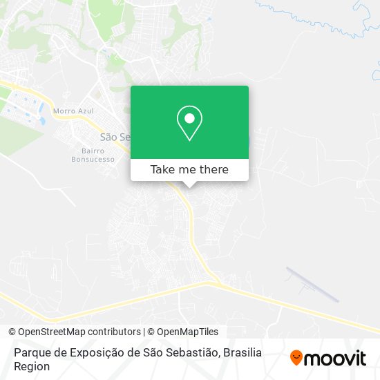 Parque de Exposição de São Sebastião map