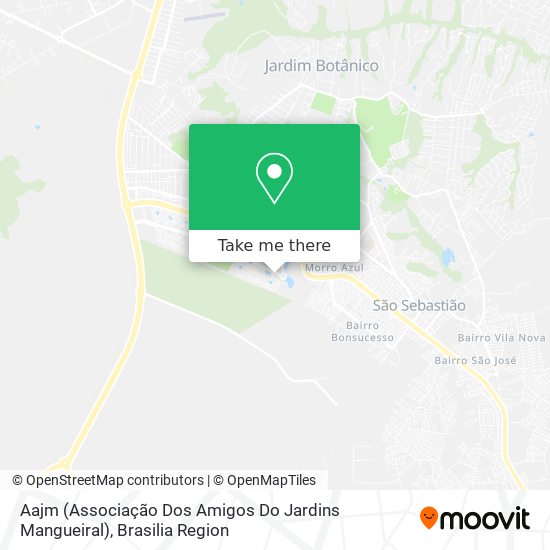 Aajm (Associação Dos Amigos Do Jardins Mangueiral) map