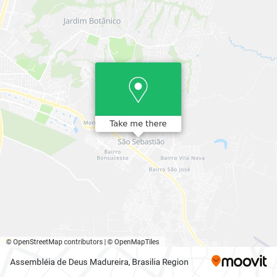 Assembléia de Deus Madureira map