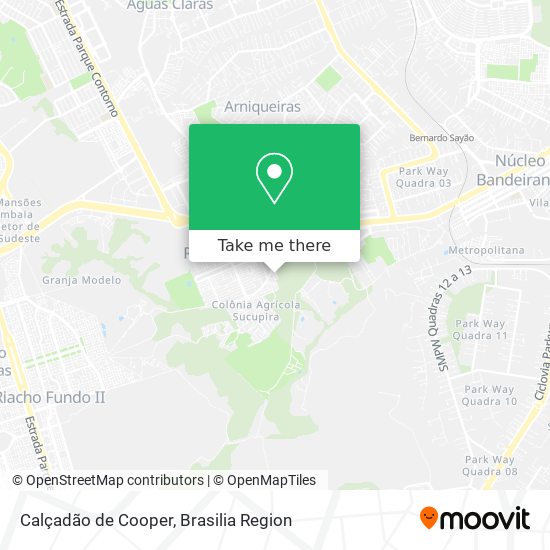 Calçadão de Cooper map