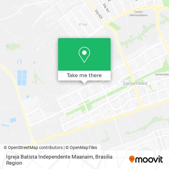 Igreja Batista Independente Maanaim map