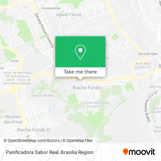 Panificadora Sabor Real map