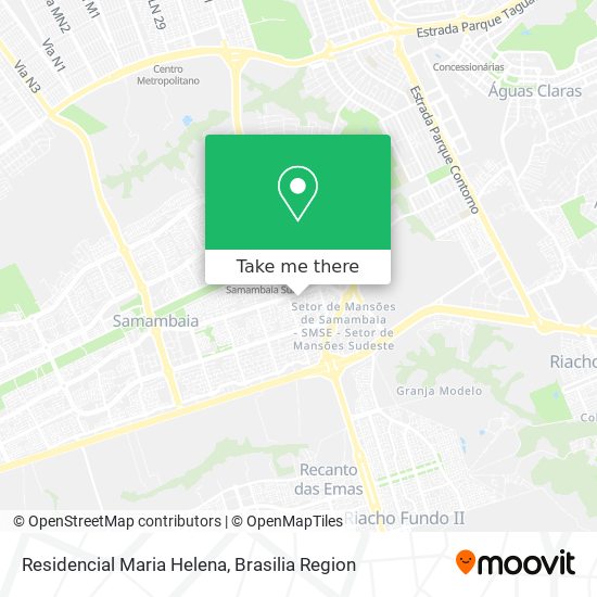 Residencial Maria Helena map