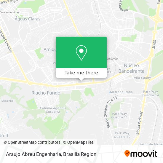 Araujo Abreu Engenharia map