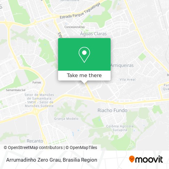 Arrumadinho Zero Grau map