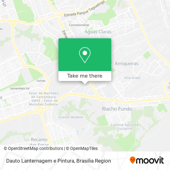 Dauto Lanternagem e Pintura map