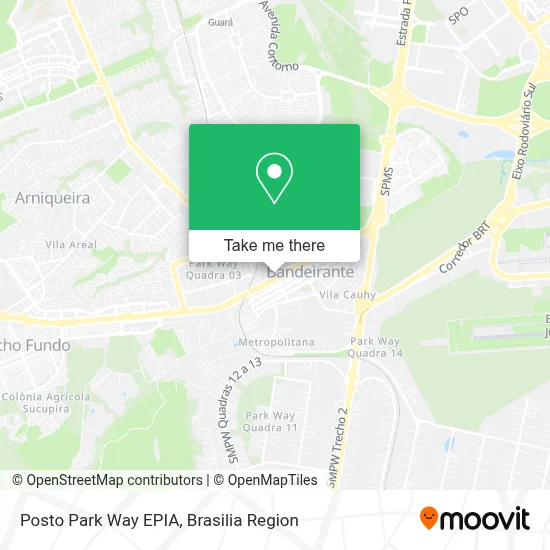 Posto Park Way EPIA map