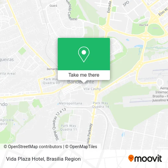 Vida Plaza Hotel map