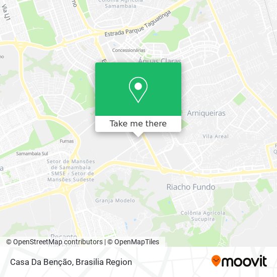 Casa Da Benção map
