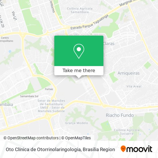 Oto Clínica de Otorrinolaringologia map