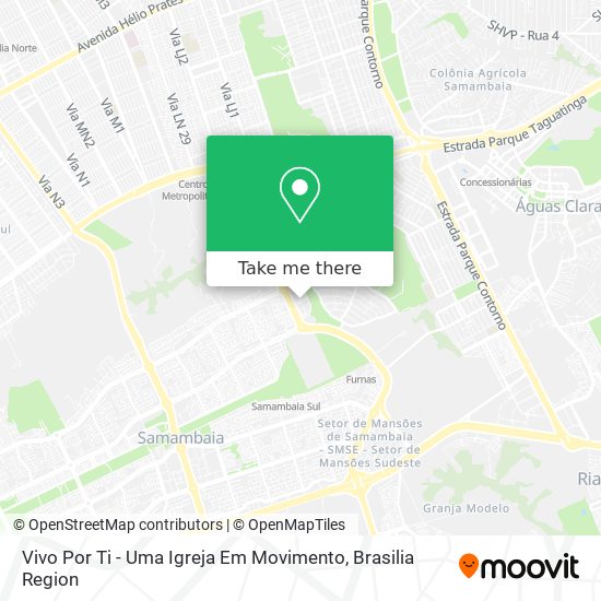 Vivo Por Ti - Uma Igreja Em Movimento map