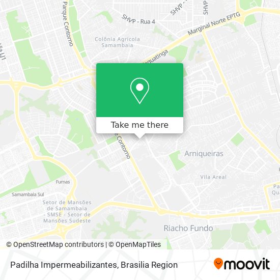 Padilha Impermeabilizantes map