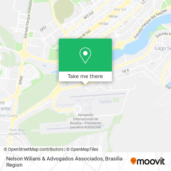 Nelson Wilians & Advogados Associados map