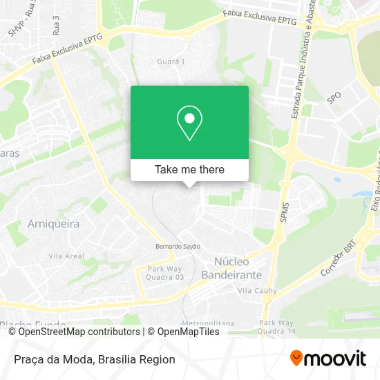 Praça da Moda map