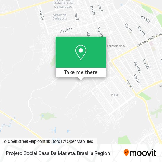 Projeto Social Casa Da Marieta map