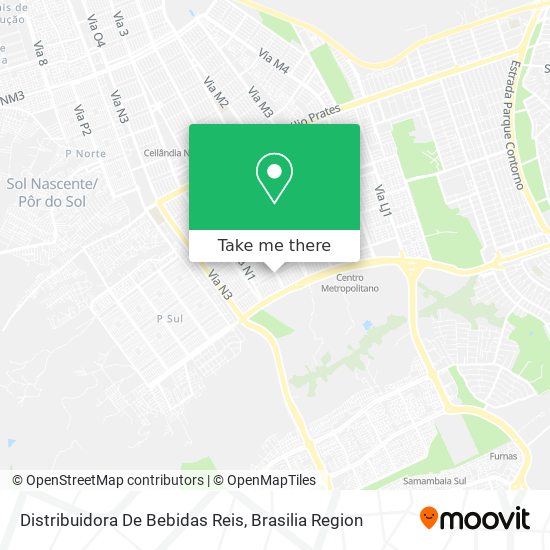 Distribuidora De Bebidas Reis map