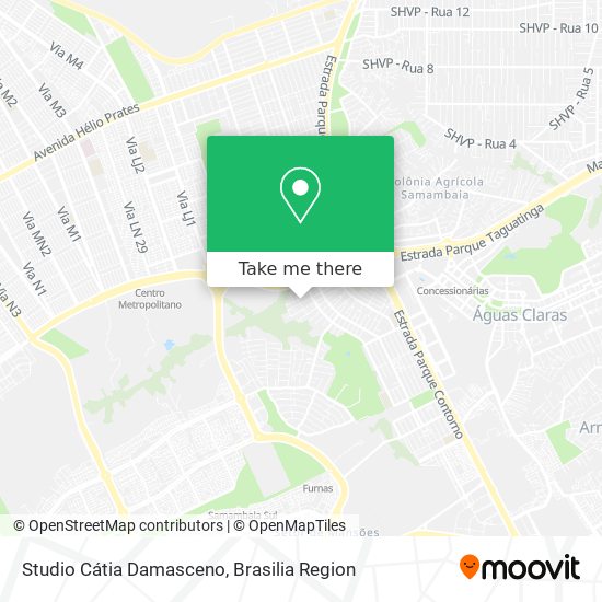 Studio Cátia Damasceno map