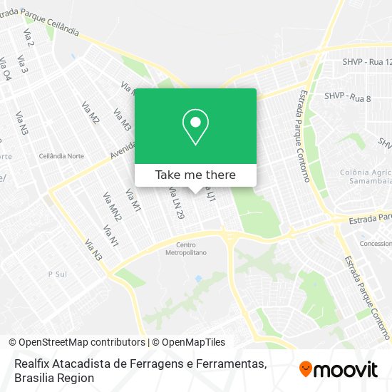 Realfix Atacadista de Ferragens e Ferramentas map